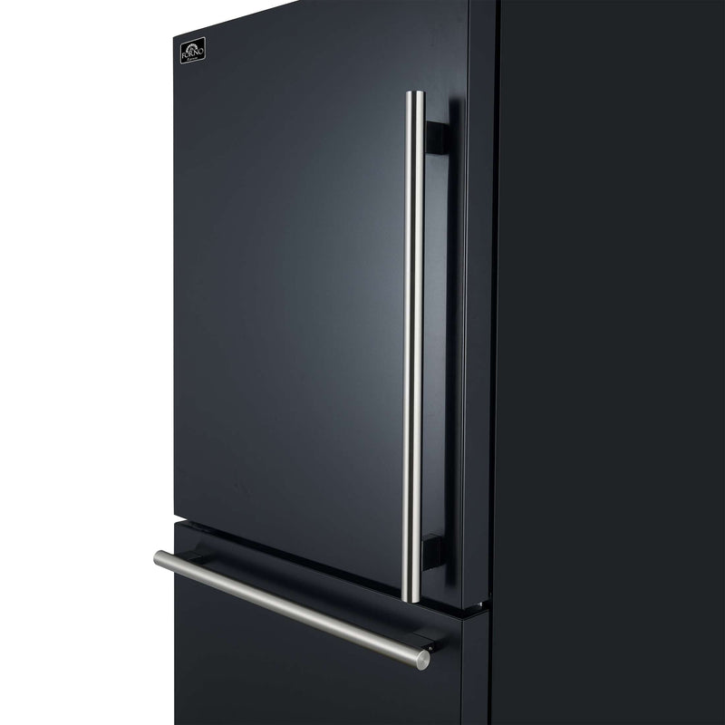 FORNO Milano Espresso 31" Black with Ice Maker, FFFFD1786-31BLK FORNO
