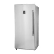 FORNO Rizzuto 2-Piece 56-Inch Convertible Refrigerator/Freezer Set, 27.6 cu.ft. with Decorative Grill - 60-Inch Wide, FFFFD1933-60S FORNO