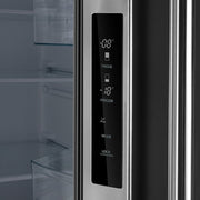 FORNO Gallipoli 30" 17.5 cu. ft. French Door Refrigerator in Stainless Steel with Ice Maker- FFFFD1974-31SB FORNO