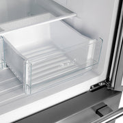 FORNO Gallipoli 30" 17.5 cu. ft. French Door Refrigerator in Stainless Steel with Ice Maker- FFFFD1974-31SB FORNO