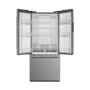 FORNO Gallipoli 30" 17.5 cu. ft. French Door Refrigerator in Stainless Steel with Ice Maker- FFFFD1974-31SB FORNO