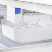 FORNO Gallipoli 30" 17.5 cu. ft. French Door Refrigerator in Stainless Steel with Ice Maker- FFFFD1974-31SB FORNO