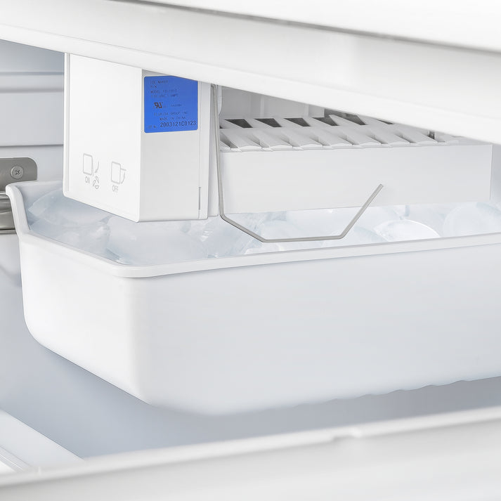 FORNO Gallipoli 30" 17.5 cu. ft. French Door Refrigerator in Stainless Steel with Ice Maker- FFFFD1974-31SB FORNO