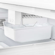 FORNO Gallipoli Espresso 30"-Wide White French Door Refrigerator with Bottom Freezer 17.5 Cu. Ft. Capacity - No Frost with Ice Maker, FFFFD1974-31WHT FORNO