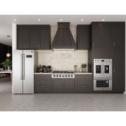 FORNO Salerno 33" Side-by-Side Stainless Steel Refrigerator 15.6 cu.ft, FFRBI1805-33SB FORNO