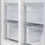 FORNO Salerno Espresso 33" Side-by-Side 15.6 cu. ft White Refrigerator, FFRBI1805-33WHT FORNO