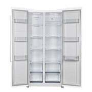 FORNO Salerno Espresso 33" Side-by-Side 15.6 cu. ft White Refrigerator, FFRBI1805-33WHT FORNO