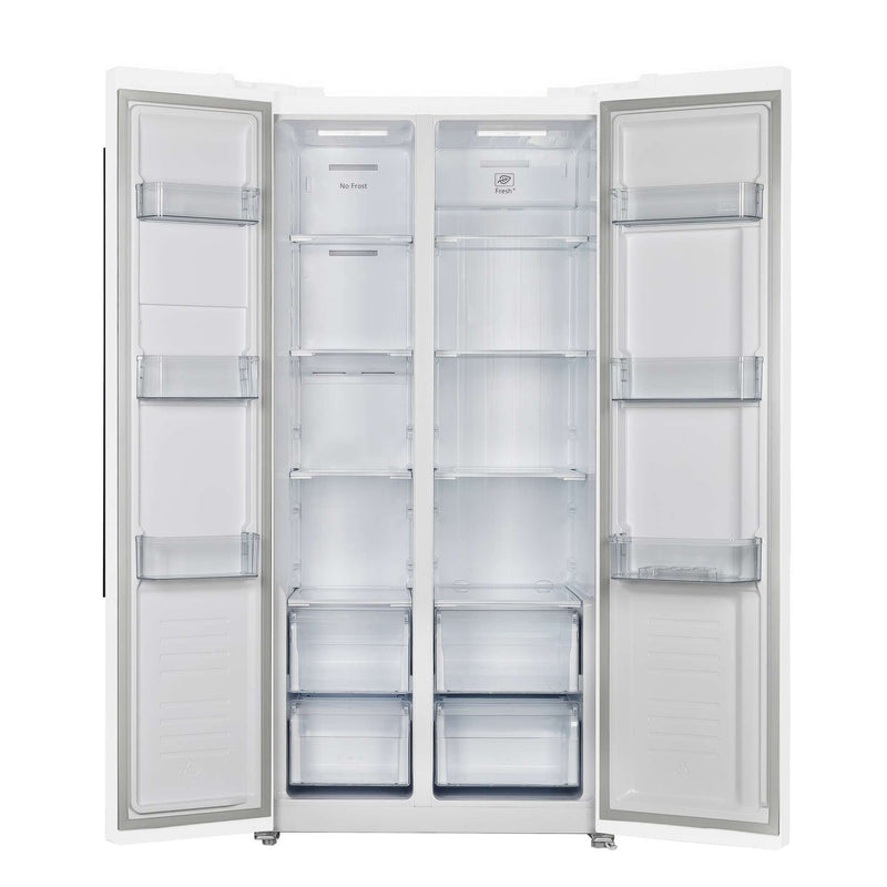 FORNO Salerno Espresso 33" Side-by-Side 15.6 cu. ft White Refrigerator, FFRBI1805-33WHT FORNO