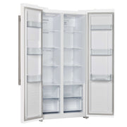 FORNO Salerno Espresso 33" Side-by-Side 15.6 cu. ft White Refrigerator, FFRBI1805-33WHT FORNO
