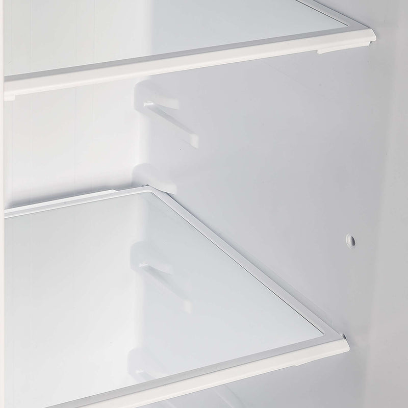 FORNO Salerno 33" Built-in Stainless Steel Refrigerator 15.6 cu. ft - With Modern Decorative Grill - 37" Wide, FFRBI1805-37MG FORNO