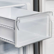 FORNO Salerno 33" Built-in Stainless Steel Refrigerator 15.6 cu. ft - With Decorative Grill - 37"es Wide, FFRBI1805-37SG FORNO