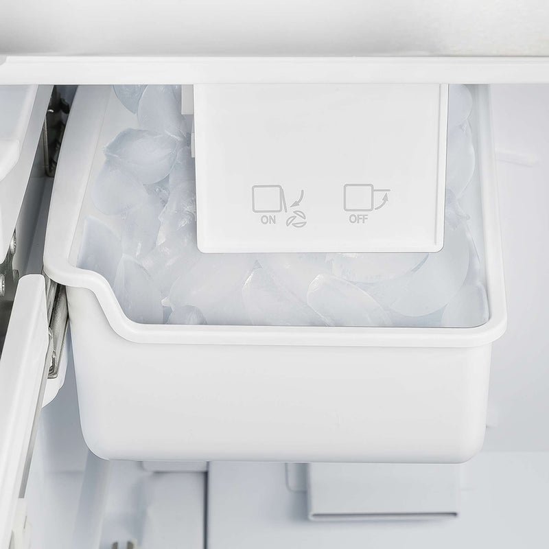 FORNO Moena 40" French Door 19.2 cu. ft Stainless Steel Refrigerator, with Modern Decorative Grill - 40" Wide, FFRBI1820-40MG FORNO
