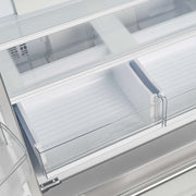 FORNO Moena 36" French Door 19.2 cu. ft Stainless Steel Refrigerator, with Decorative Grill , FFRBI1820-40SG FORNO