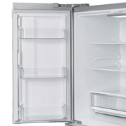 FORNO Moena 36" French Door 19.2 cu. ft Stainless Steel Refrigerator, with Decorative Grill , FFRBI1820-40SG FORNO