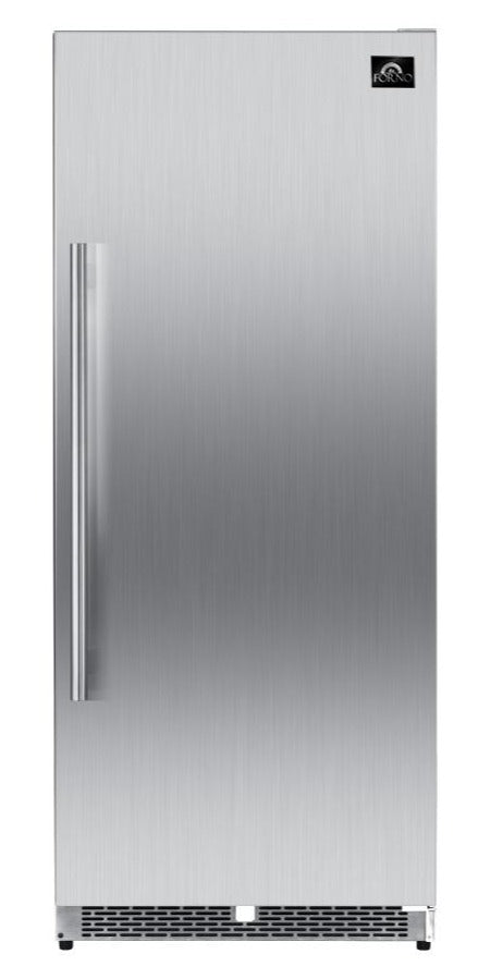 FORNO Colone 30" 14.6 cu.ft. Freestanding Refrigerator in Stainless Steel, FFRBI1821-30S FORNO