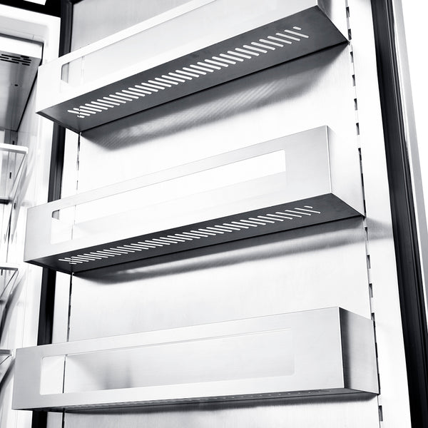 FORNO Colone 30" 14.6 cu.ft. Freestanding Refrigerator in Stainless Steel, FFRBI1821-30S FORNO