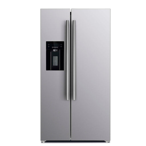FORNO Salerno 36" Side by Side Stainless Steel Refrigerator 20 cu.ft, FFRBI1844-36SB FORNO