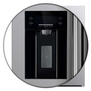 FORNO Salerno 36" Side by Side Stainless Steel Refrigerator 20 cu.ft, FFRBI1844-36SB FORNO