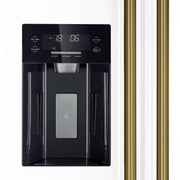 FORNO Salerno Espresso 36" Side-by-Side White Refrigerator 20 cu.ft, FFRBI1844-36WHT FORNO