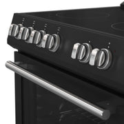 FORNO Leonardo Espresso 30" Electric Range Black, FFSEL6012-30BLK FORNO