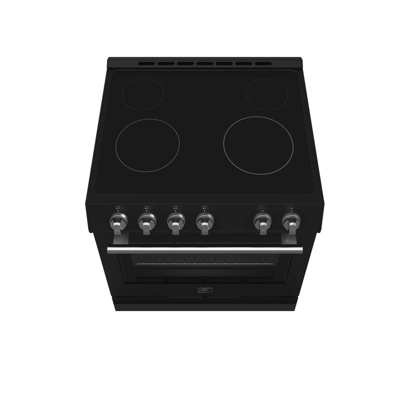 FORNO Leonardo Espresso 30" Electric Range Black, FFSEL6012-30BLK FORNO
