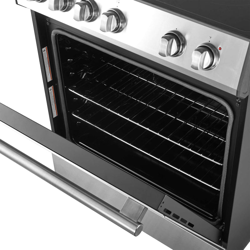 FORNO Leonardo Espresso 30" Electric Range Stainless-Steel, FFSEL6012-30 FORNO