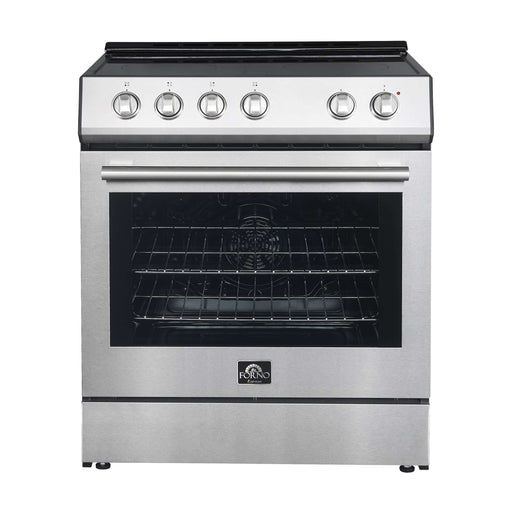 FORNO Leonardo Espresso 30" Electric Range Stainless-Steel, FFSEL6012-30 FORNO
