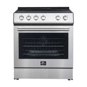 FORNO Leonardo Espresso 30" Electric Range Stainless-Steel, FFSEL6012-30 FORNO