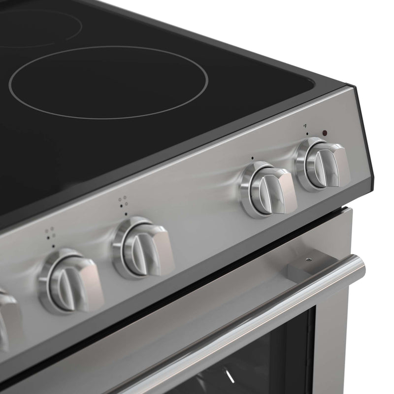 FORNO Leonardo Espresso 30" Electric Range Stainless-Steel, FFSEL6012-30 FORNO
