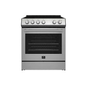 FORNO Leonardo Espresso 30" Electric Range Stainless-Steel, FFSEL6012-30 FORNO