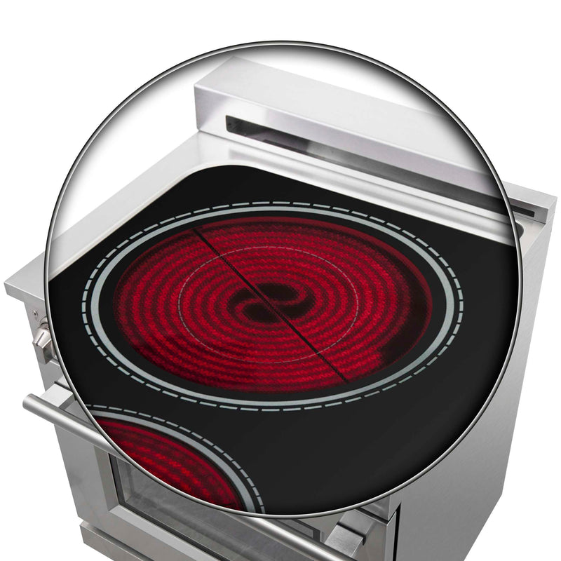 FORNO Massimo 30" Freestanding Electric Range, FFSEL6020-30 FORNO