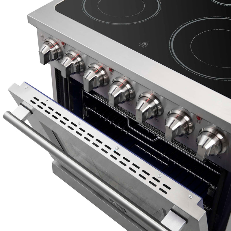 FORNO Massimo 30" Freestanding Electric Range, FFSEL6020-30 FORNO