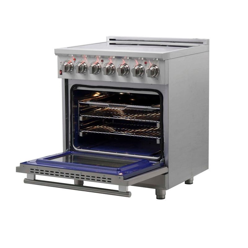 FORNO Massimo 30" Freestanding Electric Range, FFSEL6020-30 FORNO