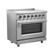 FORNO Massimo 36" Freestanding Chef Door Electric Range, FFSEL6020-36 FORNO