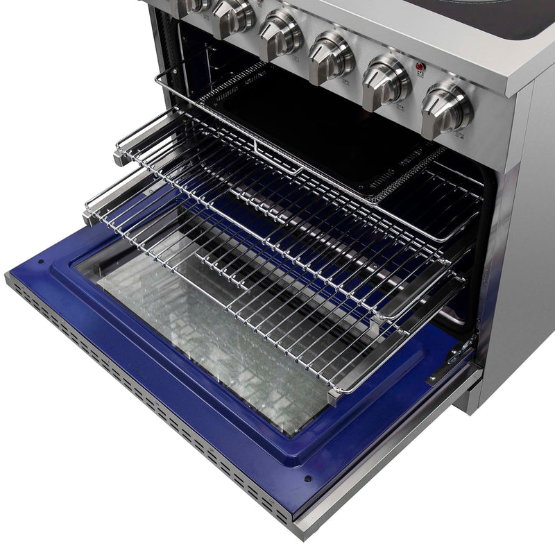 FORNO Massimo 36" Freestanding Chef Door Electric Range, FFSEL6020-36 FORNO