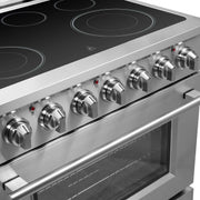 FORNO Massimo 36" Freestanding Chef Door Electric Range, FFSEL6020-36 FORNO