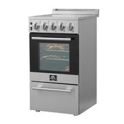 FORNO Pallerano 20" Freestanding Electric Range, FFSEL6052-20 FORNO