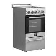 FORNO Pallerano 20" Freestanding Electric Range, FFSEL6052-20 FORNO