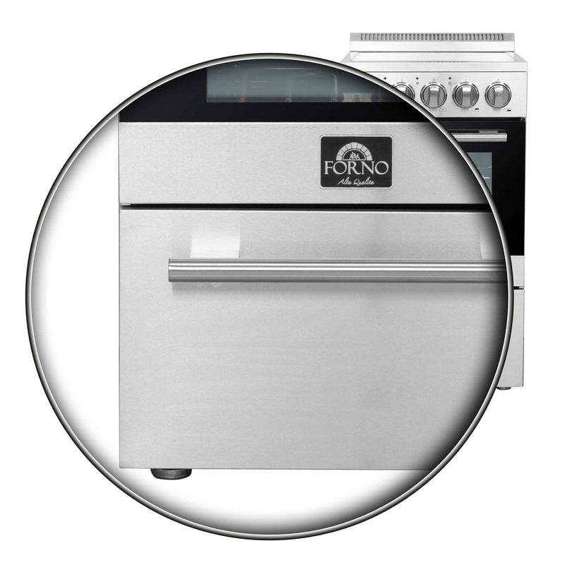 FORNO Pallerano 20" Freestanding Electric Range, FFSEL6052-20 FORNO
