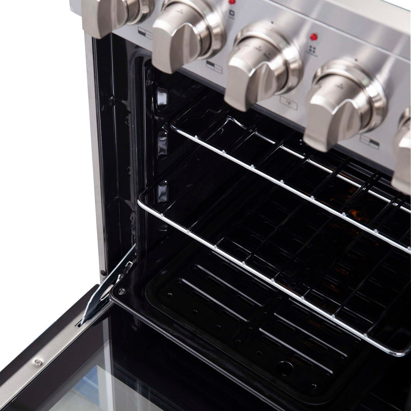 FORNO Pallerano 20" Freestanding Electric Range, FFSEL6052-20 FORNO