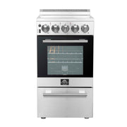 FORNO Pallerano 20" Freestanding Electric Range, FFSEL6052-20 FORNO