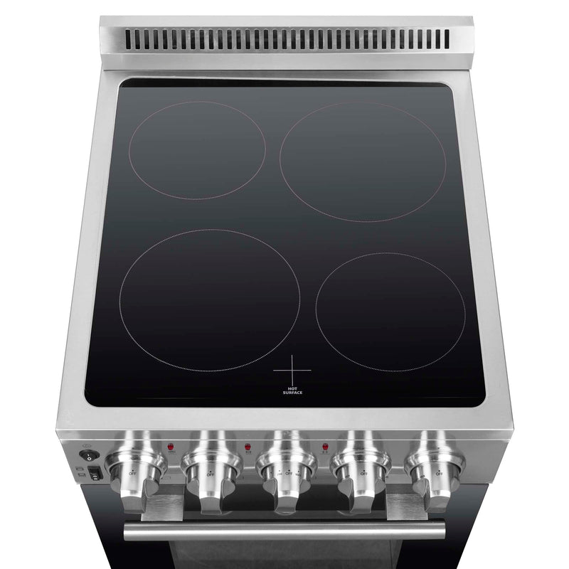 FORNO Pallerano 20" Freestanding Electric Range, FFSEL6052-20 FORNO