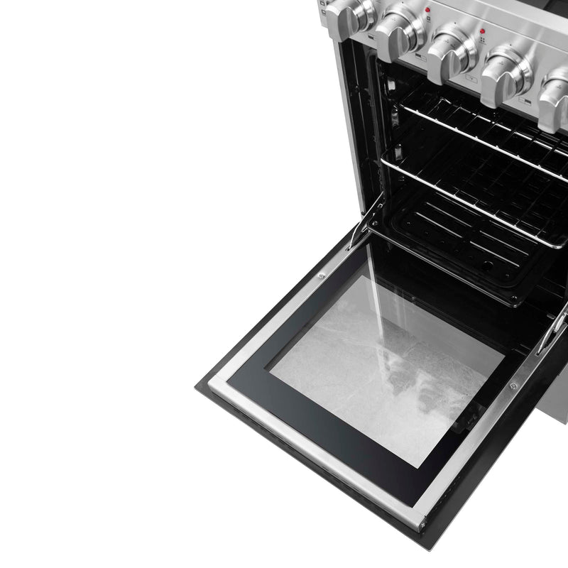 FORNO Pallerano 20" Freestanding Electric Range, FFSEL6052-20 FORNO