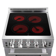 FORNO Loiano 24" Freestanding Electric Range, FFSEL6069-24 FORNO