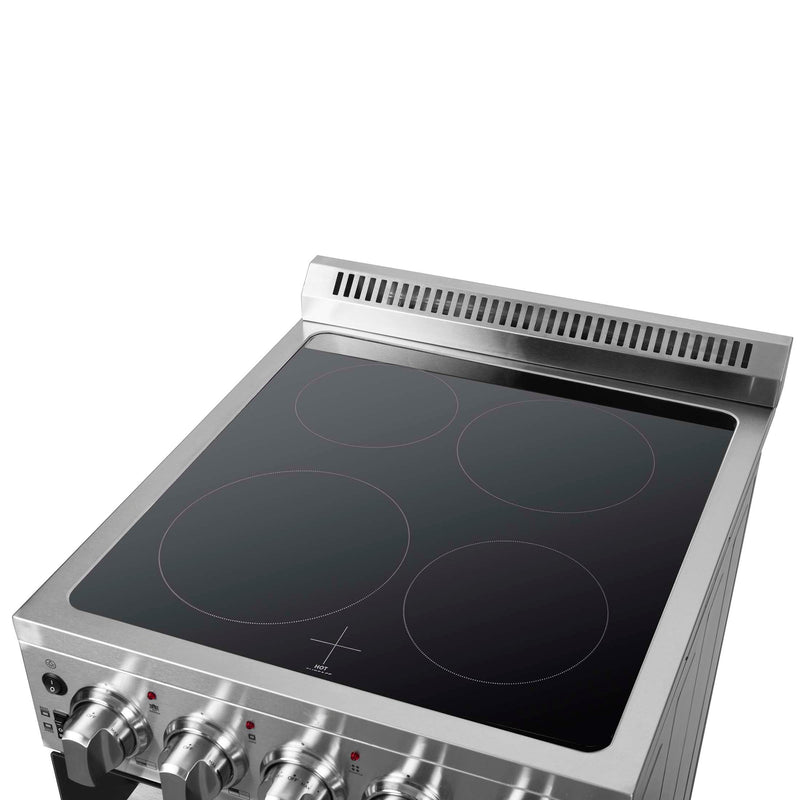 FORNO Loiano 24" Freestanding Electric Range, FFSEL6069-24 FORNO