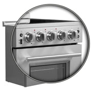 FORNO Loiano 24" Freestanding Electric Range, FFSEL6069-24 FORNO