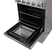 FORNO Loiano 24" Freestanding Electric Range, FFSEL6069-24 FORNO
