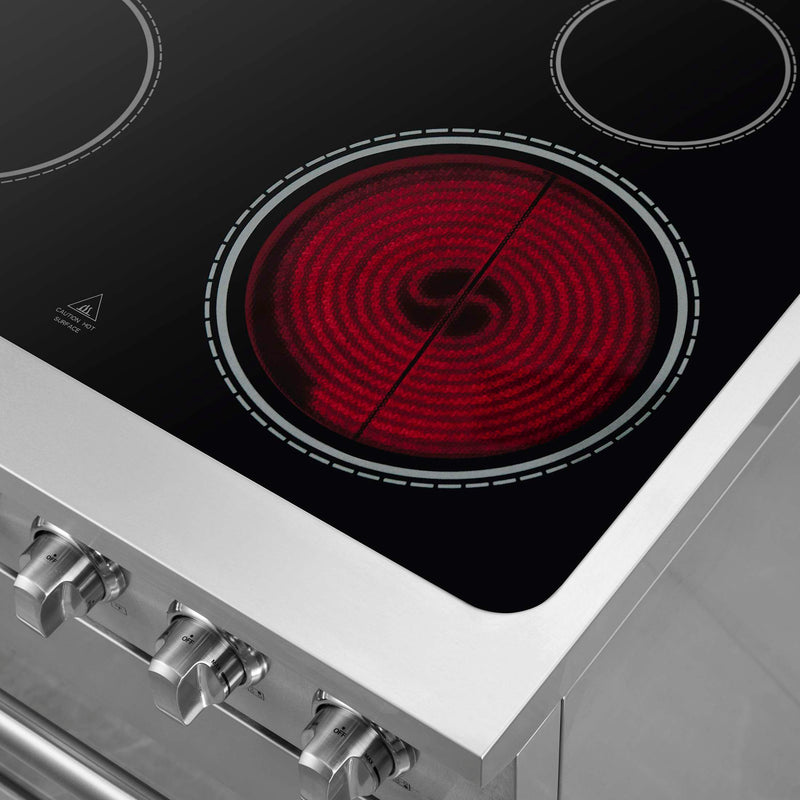 FORNO Galiano 30" Freestanding Electric Range, FFSEL6083-30 FORNO