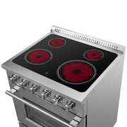 FORNO Galiano 30" Freestanding Electric Range, FFSEL6083-30 FORNO