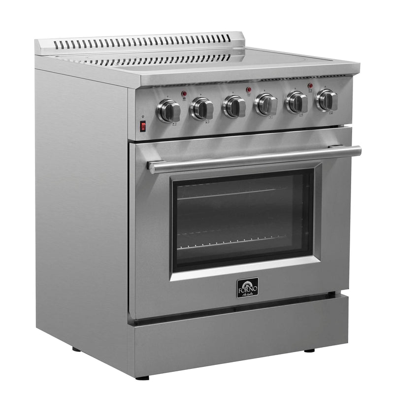 FORNO Galiano 30" Freestanding Electric Range, FFSEL6083-30 FORNO